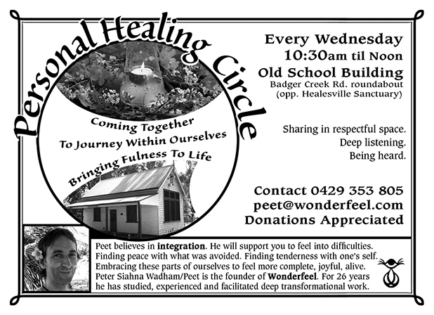 Healing Circle in Healesville